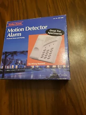 *NEW* Vintage Radio Shack Motion Detector Alarm 49-430 • $17.99