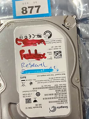 Seagate Barracuda ST3320418AS 320GB 3.5  Desktop Hard Drive SATA • £8