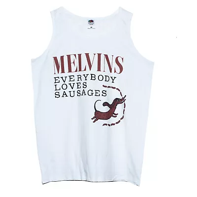 Melvins Punk Rock Metal Grunge T-shirt Vest Unisex Sleeveless S-2XL • £13.85