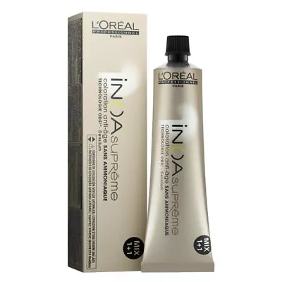 L'Oreal Professionnel Inoa Supreme Anti-Age Hair Dye Color Colour Cream 60ML 60g • £14.99