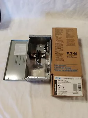 Eaton Main Lug Load Center Br 70 Amp 2-space 4-circuit Indoor BR24L70SP • $23.30