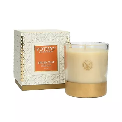 Votivo Spiced Chai 10 Oz Holiday Candle | Soy Wax Blend | Fall Candle | Pumpk... • $70.48