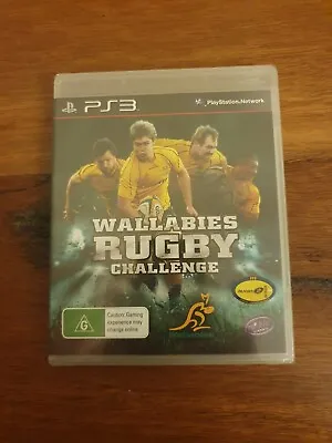 Wallabies Rugby Challenge - Playstation 3 Ps3 Game - New Sealed • $34.99