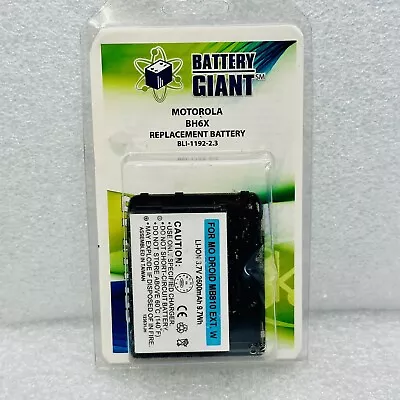 Motorola BH6X Replacement Mobile Phone Battery For Atrix 4G BLI-1192-2.3 • $13.99