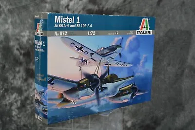 Italeri 1:72 Scale 072 Mistel 1 Ju 88 A-4 & Bf 109 F4 Premium Aircraft Model Kit • $44.99
