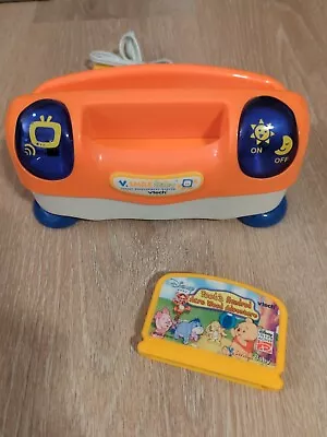 $24.90 • Buy Vtech V Smile Baby Console Pooh's Hundred Acre Wood Game Input Plug For Tv Works