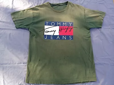 Vintage 90's Tommy Hilfiger T-Shirt Size L (No Tag) • $15