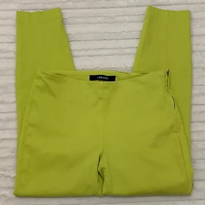 J Brand Jeans Skinny 28 Neon Green Lemongrass Cropped Ankle Pants Stretch • $19.99