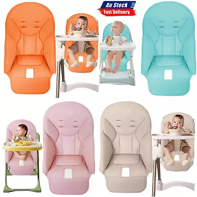 Universal Baby High Chair Cover Waterproof Dining Chair Seat Cushion Soft Padded • $27.54