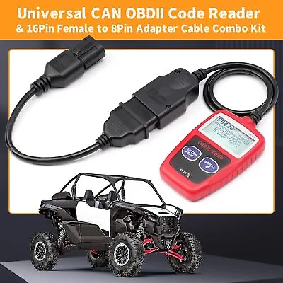 Diagnostic Code Reader Adapter Obd2 Scanner For Polaris Atv • $45.99