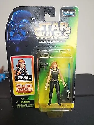 Star Wars Expanded Universe Mara Jade 3.75 Figure With 3D Play Scene Kenner 1998 • $22.99