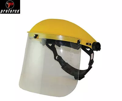 £5.50 • Buy Proforce FP09 200mm Clear Face Shield Safety Visor Or FP11 Replacement Visors