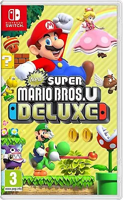 New Super Mario Bros. U Deluxe Nintendo Switch • $116.67