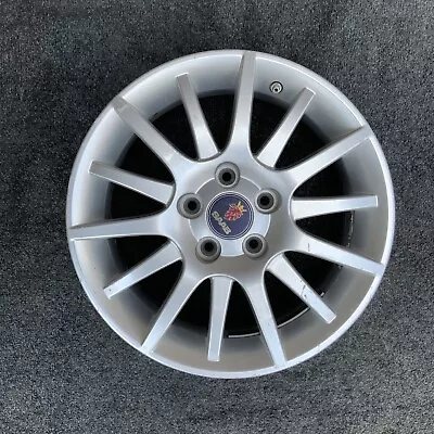 2008 2009 2010 2011 2012 Saab 9-3 16  Silver Aluminum Wheel Rim 12770236 V2 • $93.99