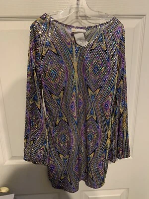 $21.99 • Buy California Costume 70's Disco Darling Costume Hippie Child Size Medium 00464
