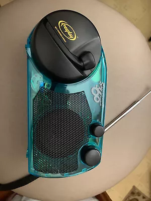 $39.99 • Buy FREEPLAY Self Powered Solar AM/FM Emergency Radio Works Crank Clear Blue/Green