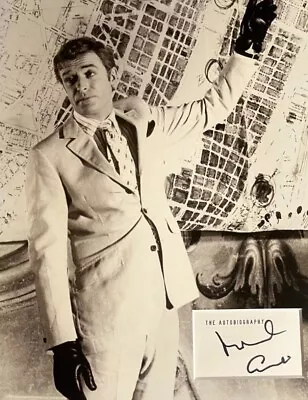 Michael Caine ' Italian Job' Legend Rare Signed Framed Photo Print 6 X 4 Charity • £7.99
