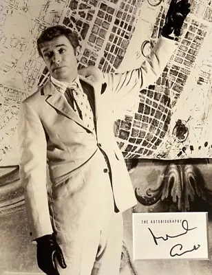 Michael Caine ' Italian Job' Legend Rare Signed Photo Print 6 X 4 Charity • £3.69