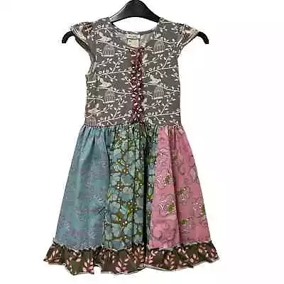 Matilda Jane Secret Fields Frosty Blooms Dress (Jane Exclusive) Size 8 • $38