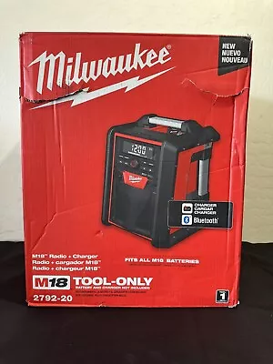 Milwaukee 2792-20 M18 18V Jobsite Bluetooth Radio/Charger - Bare Tool • $215