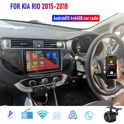 Apple Carplay Android Auto For Kia Rio 2012-2016 Car Head Unit Stereo Radio • $314.59