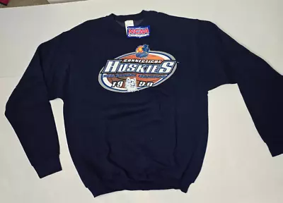 New! Vintage 1999 UConn National Championship Final Four Sweatshirt Fits Mens L • $49.99