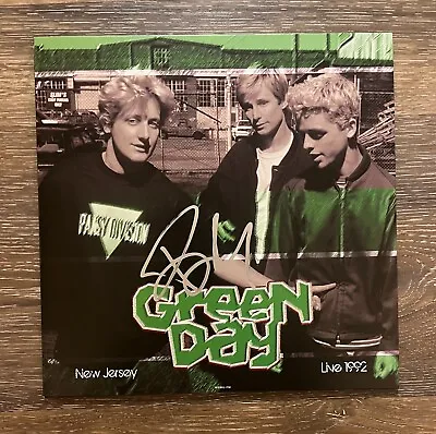 * BILLIE JOE ARMSTRONG * Signed Album * GREEN DAY * LIVE 1992 NEW JERSEY * 1 • $637.50