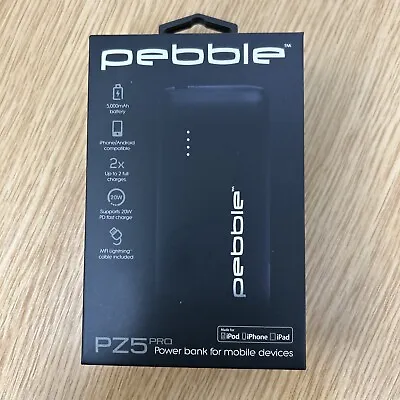 Veho Pebble PZ5 Portable Power Bank 20W PD– 5000 MAh • £24.49