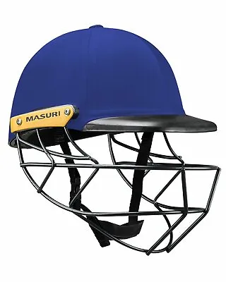 Masuri C Line Plus Stainless Steel Cricket Batting Helmet - Royal Blue - Senior • $95.28