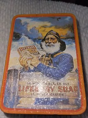 Vintage Lifebouy Soap Fishing Sea Ship Collectible Tin!! • $6.29