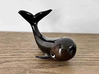 Hagen Renaker Miniature Mini Ceramic Cartoony Comical Mama Whale Figurine (F) • $12