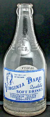 Virginia Dare; General Bev. Co.; Detroit Mich.; ACL Soda Pop Bottle - Squat • $39.95