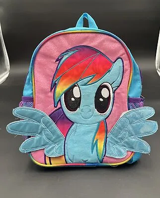My Little Pony Rainbow Blue 3d Mini Graphic Soft Backpack 2016 • $19.49