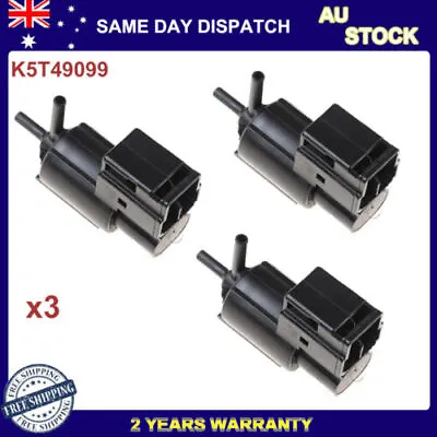 3X EGR Solenoid Valve Vacuum K5T49090 For Mazda RX-8 MX 5 MX 6 MPV Protege 626 • $28.99