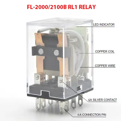 YAESU FL-2000 & 2100/B RL1 Replacement T/R Relay • $22.50