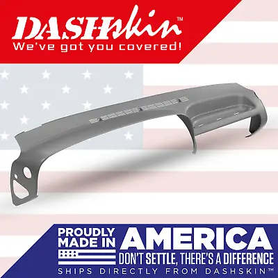 DashSkin Molded Dash Cover For 1995-1996 GM Trucks W/Pass Cupholder In Grey • $188.95