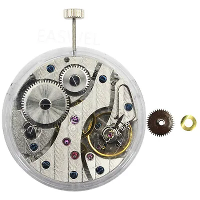 17 Jewels ST36 Mechanical Hand Winding 6497 Watch Movement Fit Mens Watch • $32.46