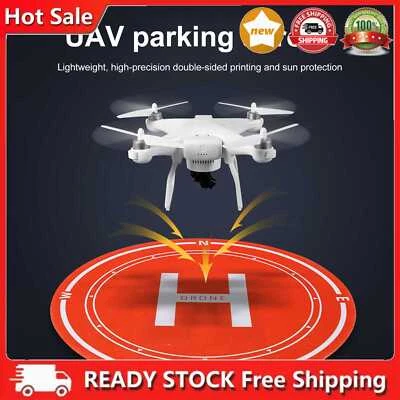 $6.04 • Buy 50cm Drone Landing Pad Foldable Felt Drone Parking Apron Lightweight For Outdoor