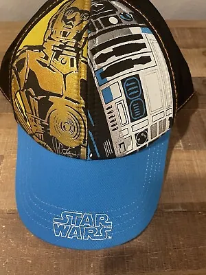 Star Wars R2-D2 & C-3PO Baseball Cap Youth  Snapback Adjustable Hat New • $13.95