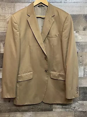 J. Ferrar Blazer Jacket Men's Size 40R Business Beige Brown • $17.71