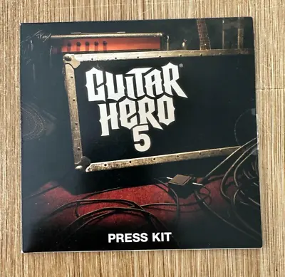 Guitar Hero 5 Video Game Press Kit CD Unopened • $19.99