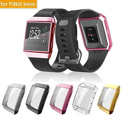 $12.99 • Buy TPU Plating All-Around Screen Protective Case Cover For Fitbit Ionic Smart Watch