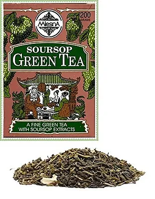 Mlesna Pure Ceylon Tea - Soursop Green Tea - 200g (7.05 Oz) (Pack Of 01) • $16.99