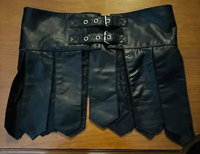 Mens Leather Kilt • $40