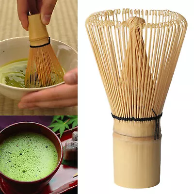 Tea Whisk Easy To Clean Quick Mixing Matcha Green Tea Whisk Tool Scent Retaining • $12.37