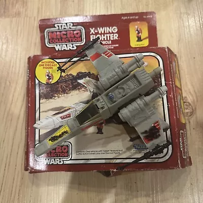 X-Wing Fighter 1982 STAR WARS Micro Collection  With Box (box Cut) • $70