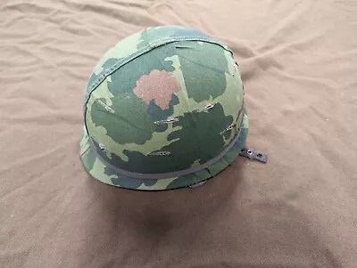 Vietnam Era US M1C Paratrooper Helmet • $175