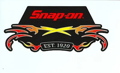 NEW  Vintage Snap-on Tools Tool Box Sticker Decal Man Cave Garage EST. 1920 #35 • $21.83