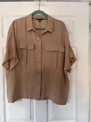 £4 • Buy Primark Brown Shirt Size 18