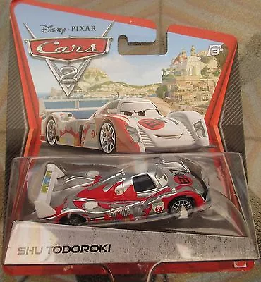 Disney Pixar Cars 2 Chrome Silver Shu Todoroki Diecast Xmas Present Gift Special • $44.99